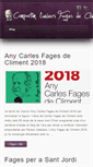 Mobile Screenshot of fagesdecliment.com